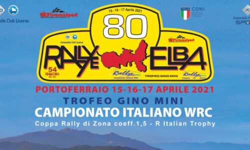 Elenco Iscritti 54°esimo Rallye Elba ” Trofeo Gino Mini”.